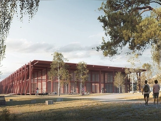 Aleksander Wadas unveils proposal for National Logging Museum & Competence Center for Wetlands in Norway