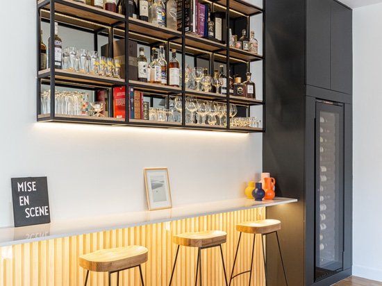 [DECO TREND ] Inspiration wine cabint integrated in a custom-made bar