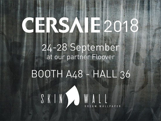 Skinwall Dream Wallpaper: the new Woven Vinyl will amaze you at Cersaie 2018