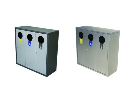 Recycling Bin Bremen: ergonomics and robustness for outdoors