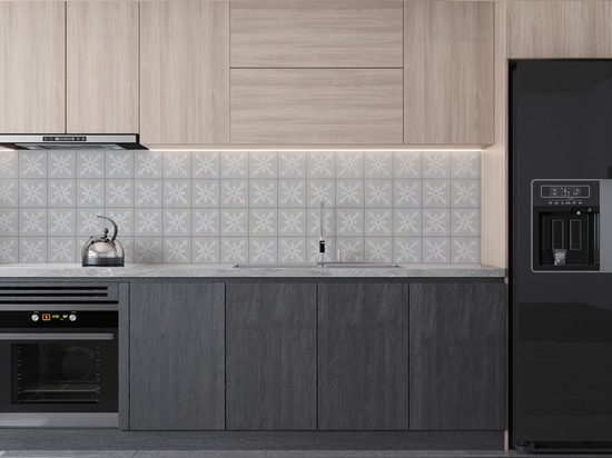 THE KITCHEN DESIGNS WITH BEAUTIFUL CEMENT TILES