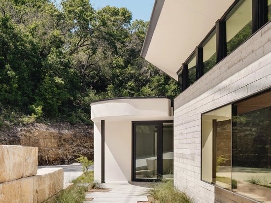 A Large Sloping Roof Allows Light To Enter From Clerestory Windows On One Side And Impressive Views On The Other