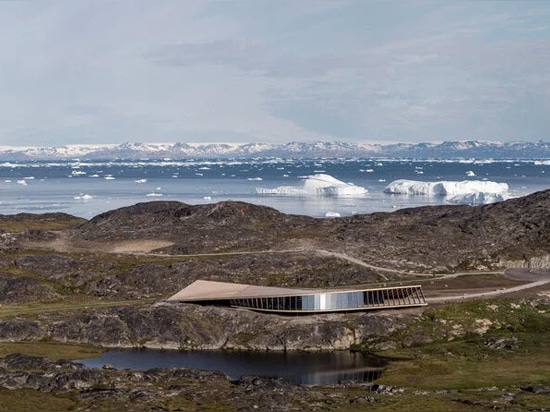 Dorte Mandrup's sinuous icefjord centre takes root in Greenland