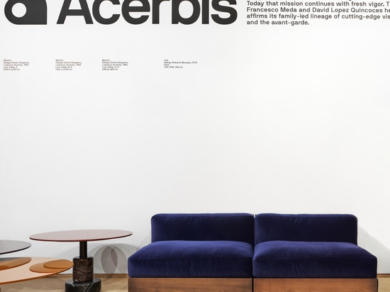 Acerbis presents the Remasters collection at Supersalone