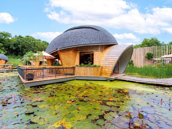 Turtle Inspired Cabin Designs Are A Feature At This Eco-Lodge In Thailand