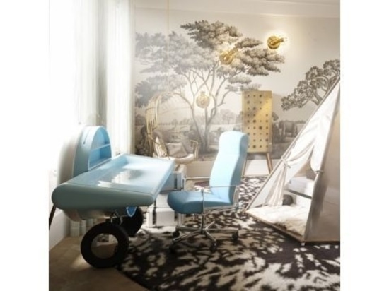 Luxury Kids Room Project: A Tale That Stops Time By Britto Charette