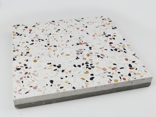 High quality plain terrazzo cement tiles in interior design