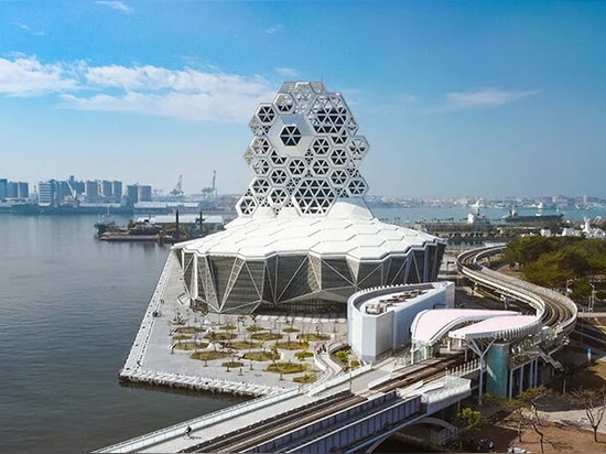 Intricate pop music center inspired by the seabed opens its doors in Taiwan