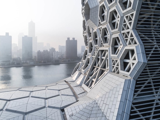 Intricate pop music center inspired by the seabed opens its doors in Taiwan