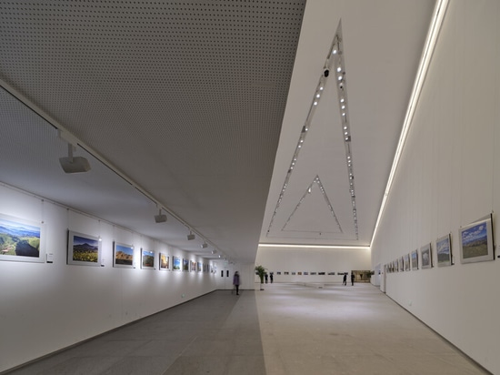 Foster + Partners completes Datong art museum as four interlocking pyramids