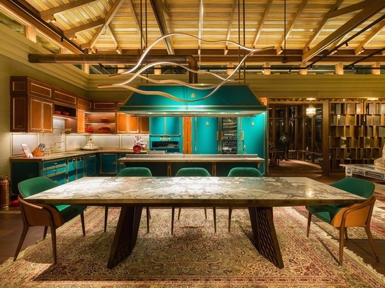 Officine Gullo lands in Costa Rica, to create the kitchen for 'The Hive' Luxury Rental.