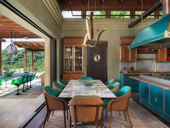 Officine Gullo lands in Costa Rica, to create the kitchen for 'The Hive' Luxury Rental.