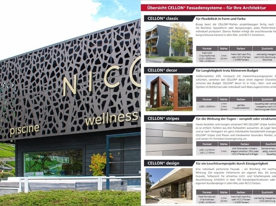 Overview of CELLON® facade systems – for your architecture