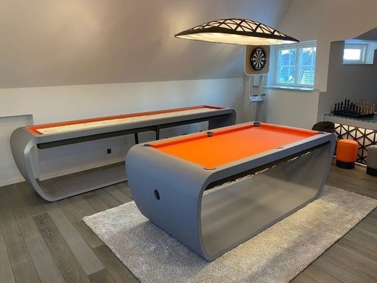 A HIGH-END GAMES ROOM DESIGNED BY TOULET.