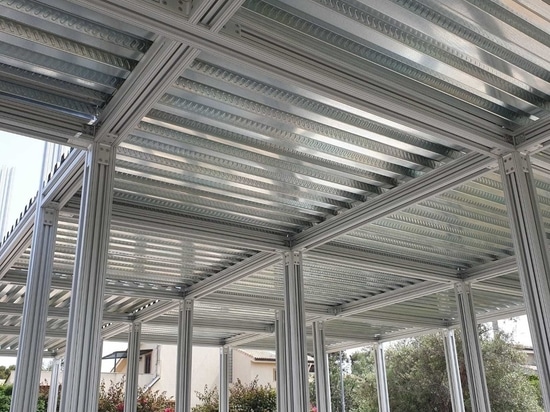 Welded aluminum structure