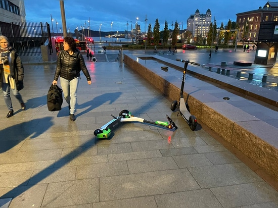 Cervic Environment bicycle and scooter racks: definitive solution for parking in public spaces.