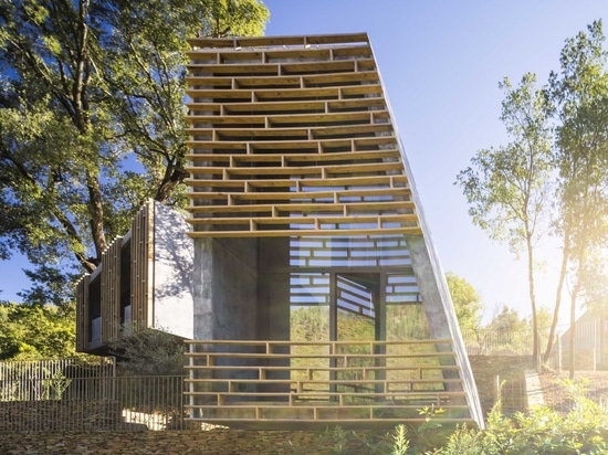 These Modern Concrete Cabins Were Designed For A Hillside Property In Portugal