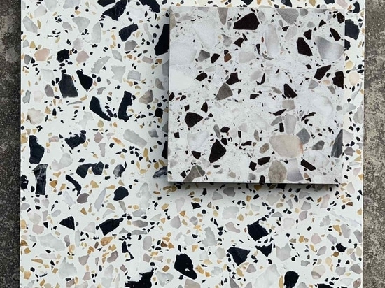 Terrazzo cement tiles come in a wide variety of styles