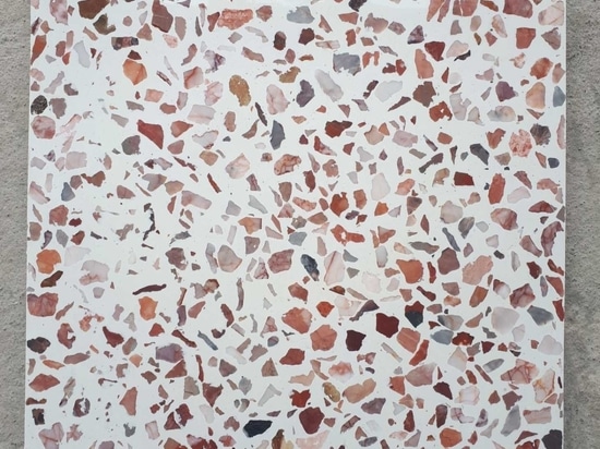 Terrazzo cement tiles come in a wide variety of styles