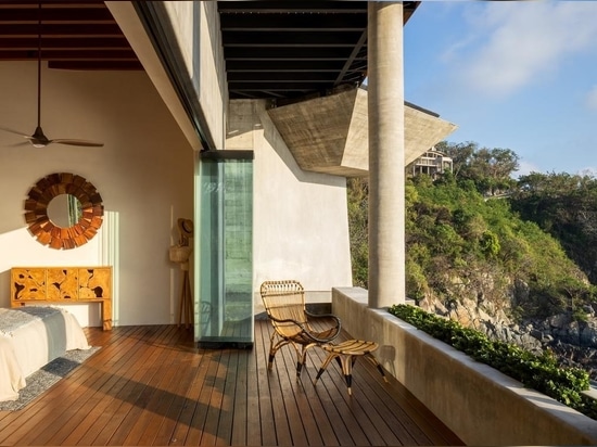 Casa Acantilado is a cliffside villa offering cool contemplation