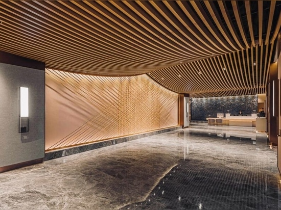 Bamboo is the focus of this urban hotel in China