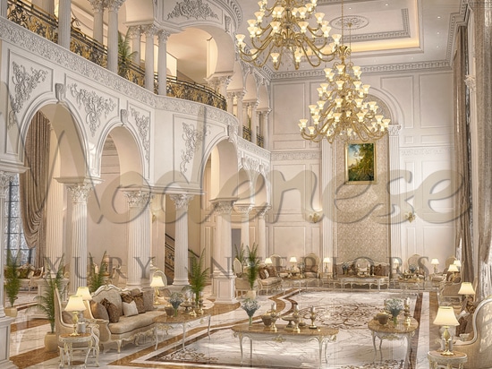 Classic House Interior Design In Mecca, Saudi Arabia