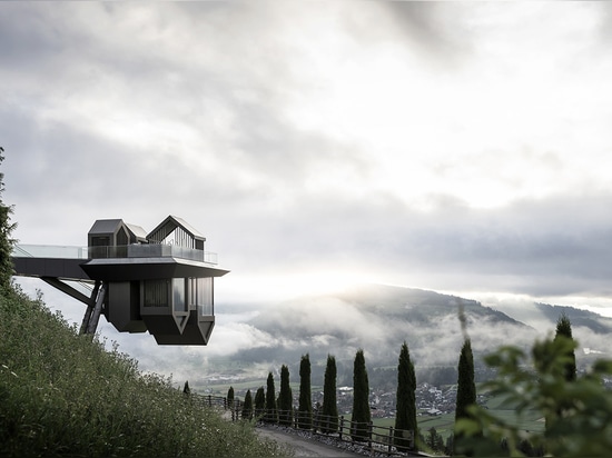 Noa* Creates Upside-Down Wellness Center Defying Gravity Law In South Tyrol