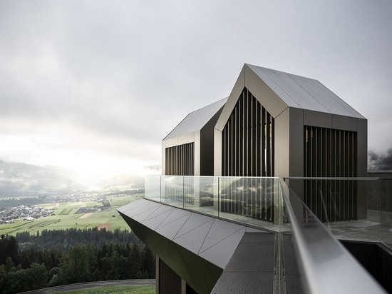 Noa* Creates Upside-Down Wellness Center Defying Gravity Law In South Tyrol