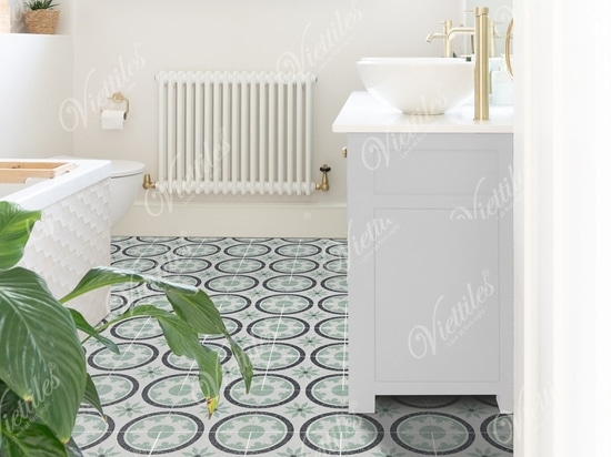 Choose high quality terrazzo cement tiles for bathroom floor