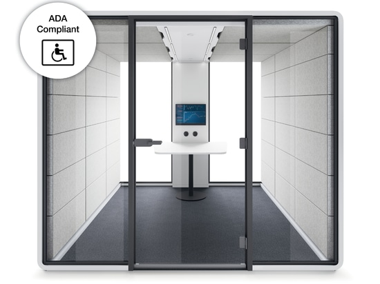 HushAccess.L – an ADA-compliant office pod for employees with disabilities