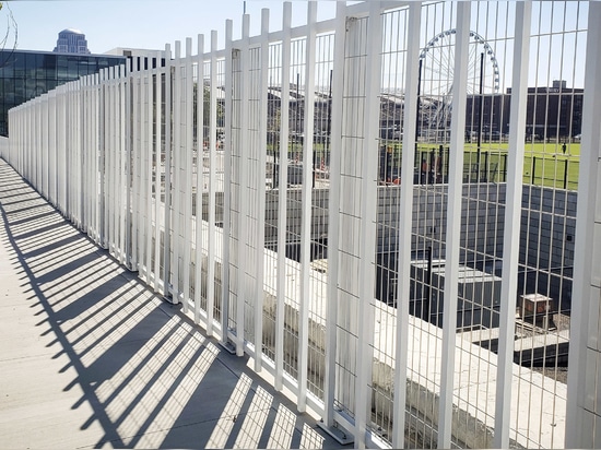 St Louis CITYPARK features WDZ-615 Welded Wire Mesh in areas to keep fans safe