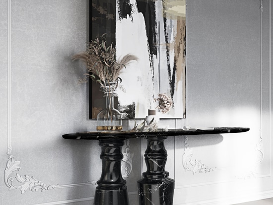 PIETRA NERO MARQUINA CONSOLE