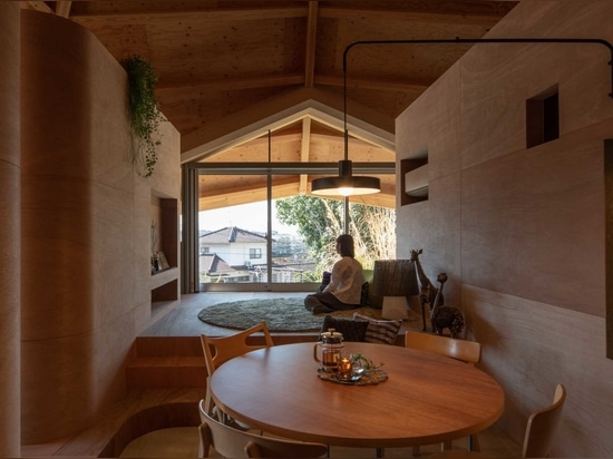 This Octagonal Spiderweb-Shaped Structure Is A Home For A Family In Japan