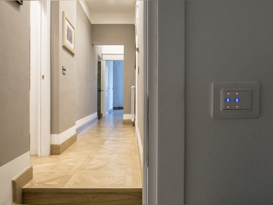 AVE touch switches and home automation: the combination becomes perfect in an Italian home