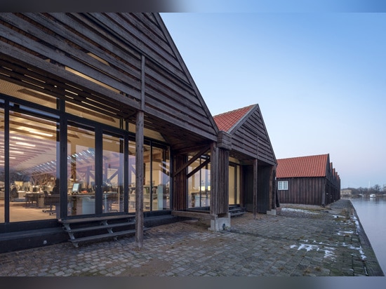 Old Boat Houses Were Converted Into New Offices For These Architects