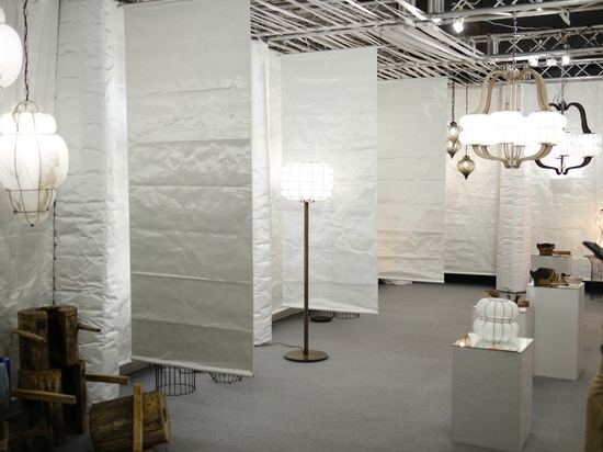 SIRU stuns at Euroluce 2025 with a bold and sensory textile space