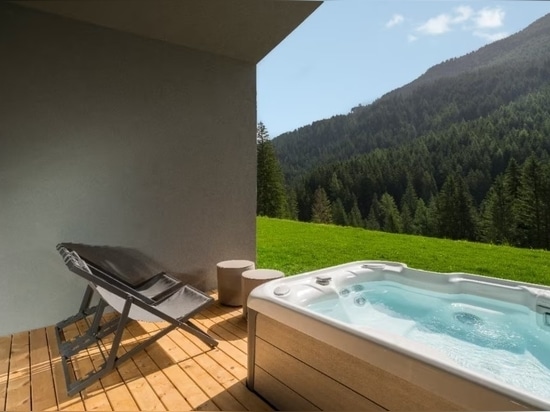 Hotel in Trentino is designed to admire nature