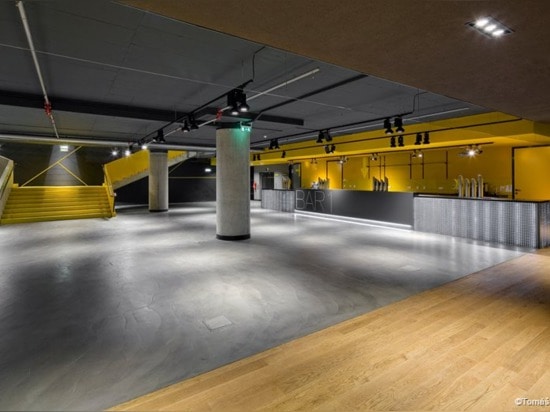 Interior of multipurpose hall Forum Karlín