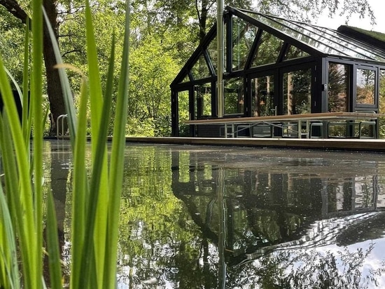 This Small Home Has Glass Walls And A Glass Ceiling