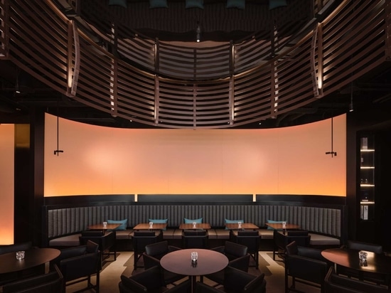 6,000 Pieces Of Discarded Whiskey Barrels Were Used In The Design Of This Bar