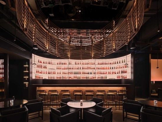 6,000 Pieces Of Discarded Whiskey Barrels Were Used In The Design Of This Bar