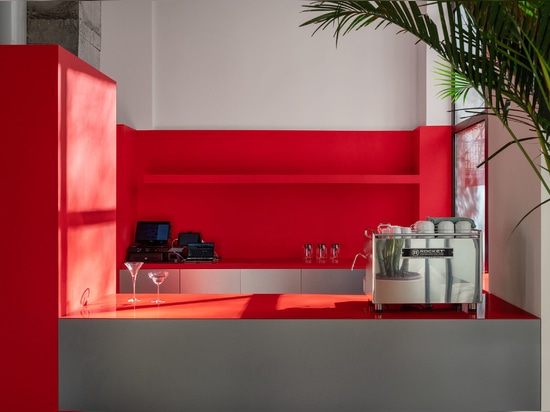 Contrasting Colours and Toy-Like Furniture Turned a New Restaurant in Tbilisi into a Viral Sensation