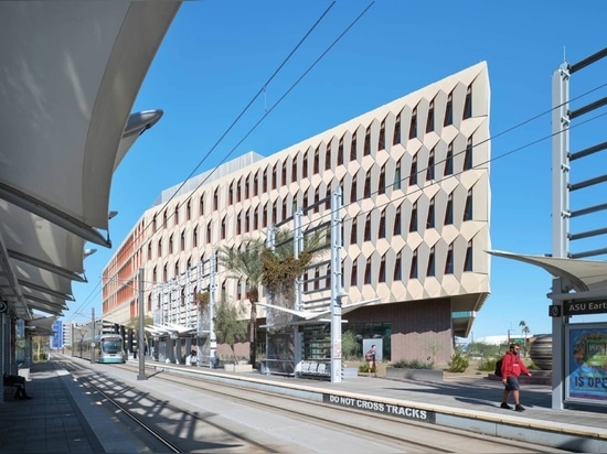 The Center for Planetary Health in Tempe, Arizona has an interlocking GFRC facade.