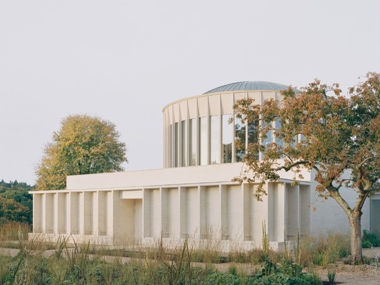 James Gorst Architects has created a temple complex in Hampshire