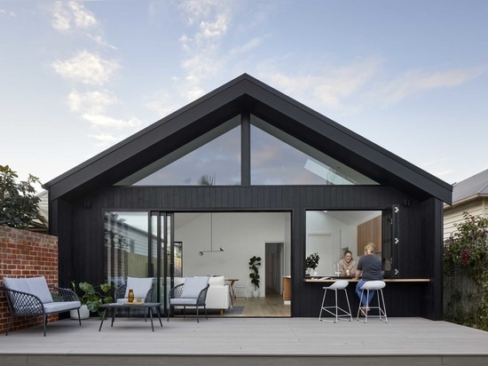 The New Addition On This Home Includes A Pass-Through Window To The Kitchen