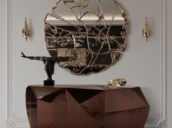 Diamond Chocolate Sideboard