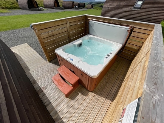 Glamping Pods With Hot Tub | Non-Slip Decking Case Study