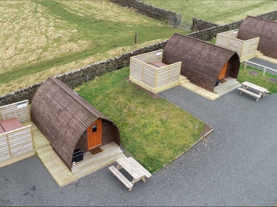 Glamping Pods With Hot Tub | Non-Slip Decking Case Study