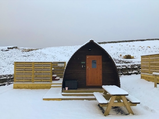 Glamping Pods With Hot Tub | Non-Slip Decking Case Study