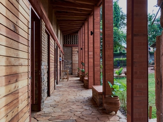 New Makers Bureau completes rammed-earth arts centre in Kampala